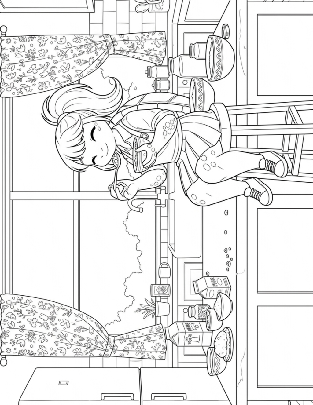 DIGITAL Welcome to Moo Village Coloring Book